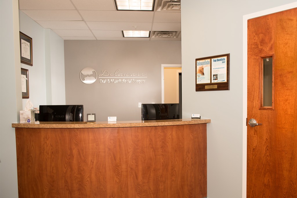 Reception area